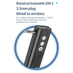 Bluetooth 5.3 Car TF Playback AUX Receiver Transmitter, D28