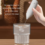Mini Electric Handheld Milk Frother Cream Stirrer