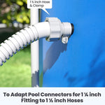 For Intex Pool Pump Fittings 10722 / 25009 Type B Hose Adapter, 1 B Type Adapter