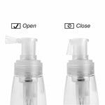 Prickly Heat Powder Spray Bottle Portable Empty Plastic Bottle, 180ml