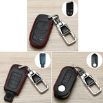 For Fiat Car Key Cover Multifunctional Keychain Anti-Lost Number Plate, A, B, C