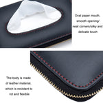 Car Sun Visor Skylight Hanging Tissue Box, H055 Black, H053 Beige, H052 Gray, H051 Brown