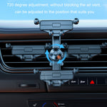 Car Mobile Phone Holder Navigation Air Outlet Support Fixed Bracket, Extension Pole, Triangular Hook, Metal Hook