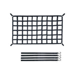 Truck Bed Cargo Net Pickup Bed Netting Strap, 127x106cm, 167x127cm, 208x127cm