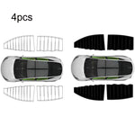 Car Side Window Privacy Sun Protection Curtain, For Tesla Model Y 4pcs White, For Tesla Model Y 4pcs Black, For Tesla Model 3 4pcs White, For Tesla Model 3 4pcs Black