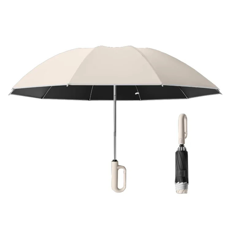 Fully Automatic Rain Or Shine Umbrella Foldable Unisex Sun Shade Umbrella, Forward Beige 105cm, Forward Blue 105cm, Forward Gray 105cm, Forward Beige 125cm, Forward Blue 125cm, Forward Gray 125cm, Reverse Beige 105cm, Reverse Blue 105cm                ...