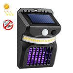 E-SMARTER W792 LED Solar Wall Light With Purple Light Mosquito Control Function Human Intelligent Sensor Outdoor Garden Lamp, White Light, White Light+Yellow Light