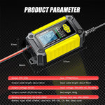 FOXSUR Cars Motorcycles 12V Lithium Cattery Charger With Battery Detection, US Plug, EU Plug, UK Plug, AU Plug