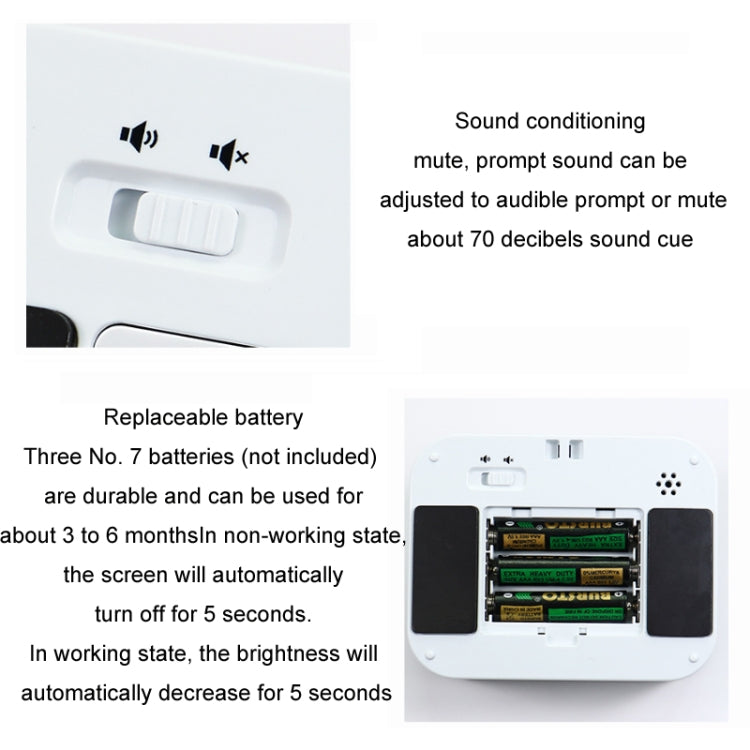 YS LED Rotating Timer IlSent Kitchen Time Manager