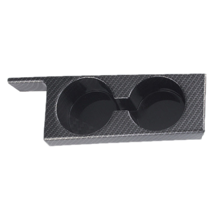 For BMW 5 Series E39/528i/530i/M5 Left-hand Drive Car Central Control Cup Holder, Black, Carbon Grain, Rosewood Color, Black With groove, Carbon Grain With Groove, Rosewood Color With Groove