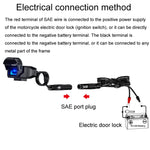 Kewig Motorcycle Phone Charger Outdoor Riding Fast Charging Waterproof USB Charging Stand, B10-A