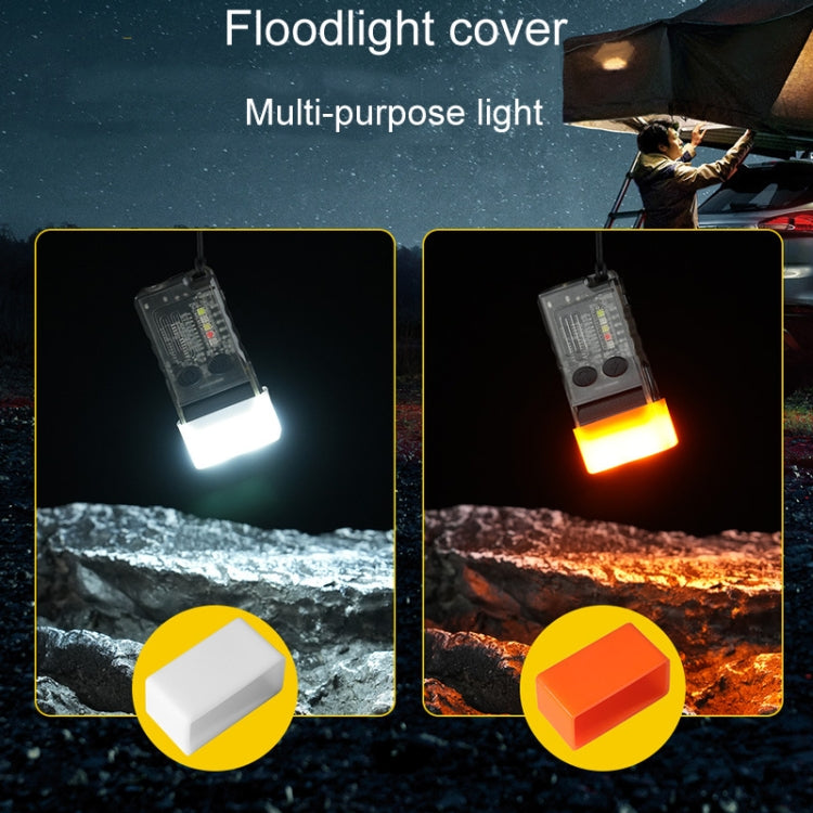 V20 Portable Keychain Light Rechargeable Bright Mini Flashlight