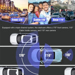 3 Lens HD 1080P Infrared Night Vision WIFI Mobile Phone Playback Driving Recorder