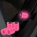 4pcs /Set Luminous Car Motorcycle Tire Modified Valve Cap, Orange Red White Skull, Orange Red Black Flag, Orange Red Red Skull, Orange Red Sports Car, Pink White Skull, Pink Black Flag, Pink Red Skull, Pink Sports Car, Yellow White Skull               ...