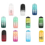 WEST BIKING 620ML Bicycle Water Bottle Portable Outdoor Cycling Water Cup, White Pink Gradient, Black Gray Gradient, Blue Gradient, Dark Green Gradient, Green Pink Gradient, Yellow Green Gradient, Black Green Gradient, Black Red Gradient