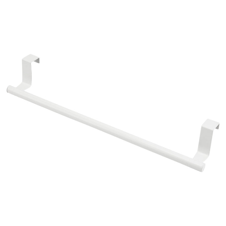 No-Punch Stainless Steel Over Door Towel Rack Cabinet Door Rag Hanging Holder, 23.5cm Silver, 23.5cm Black, 36.5cm Silver, 36.5cm Black, 36.5cm White