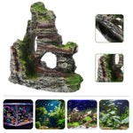 Aquarium Aquascape Accessories Resin Fish Tank Wigwam Landscape Decoration, Model A, Model B, Model C, Model D