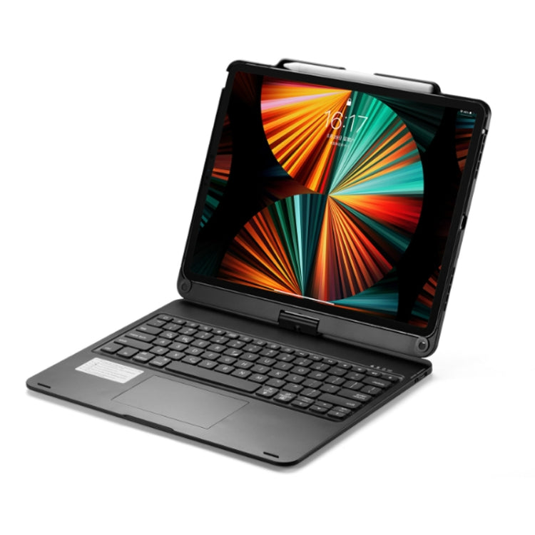 For iPad Pro 12.9 Inch 2022/2021/2020/2018 Tablet Bluetooth Touch Keyboard With Backlight 360 Degree Rotation, For iPad Pro 12.9 Inch