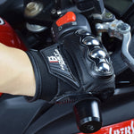 GHOST RACING Motorcycle Riding Anti-fall Breathable Gloves, M, L, XL, XXL