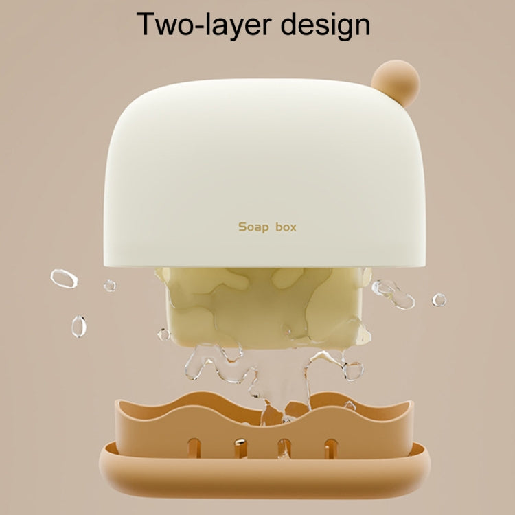 Traveling Portable Sealed Soap Box Household Bathroom Soap Holder