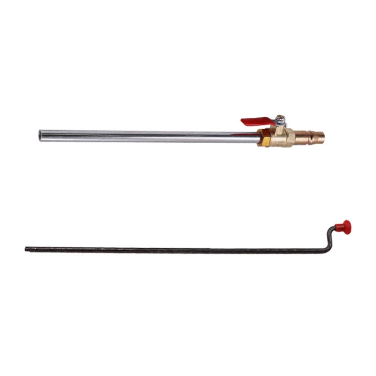 Car Tire Hand-crank Fast Inflation Rod Universal Air Filling Rod, Without Meter, With Meter