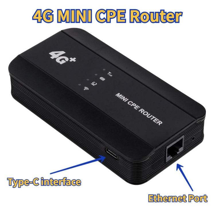 4G WiFi6 Plug-in Router LTE Wireless Port Mini CPE Wireless Hotspot, M10-EW