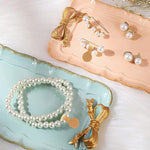 2pcs Jewelry Price Decoration Natural Kraft Paper Stickers, J208, J209
