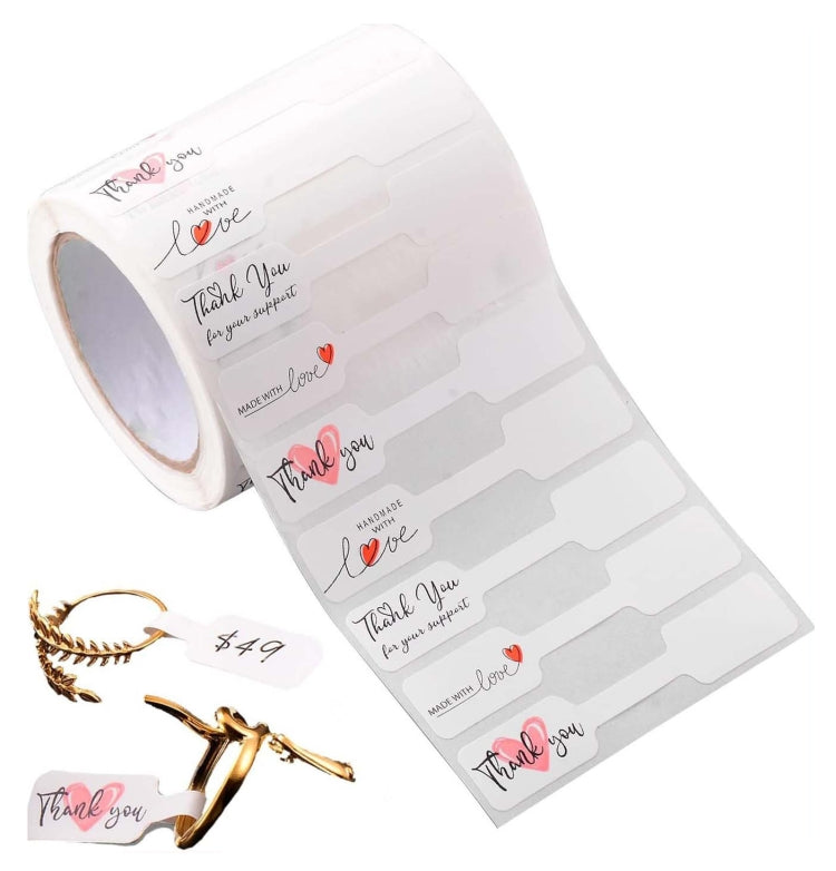 Jewelry Price Decorative Handmade Stickers