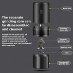 USB Rechargeable Adjustable Coarse and Fine Household Portable Electric Coffee Bean Grinder