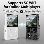 ANBERNIC RG40XXV Vertical HD Screen Joystick Game Console With Ambient Light Portable Retro Handheld Console, 64GB, 64GB+128GB, 64GB+256GB