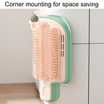 Cats Corner Self-Exciting Ice-Cream Scrubber Pet Massage Brush Toy, Simple Model, Feather Model, Peppermint Ball Model
