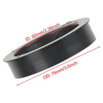 Car Modified Air Filter Reducer Rubber Ring, 76mm To 60mm, 76mm To 63.5mm, 76mm To 70mm