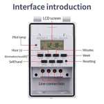 220V Household Automatic Switch Intelligent Timer