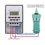 220V Household Automatic Switch Intelligent Timer