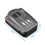 Car Mobile Radar Speed Detector Car Electronic Dog, Support English / Russian, V9