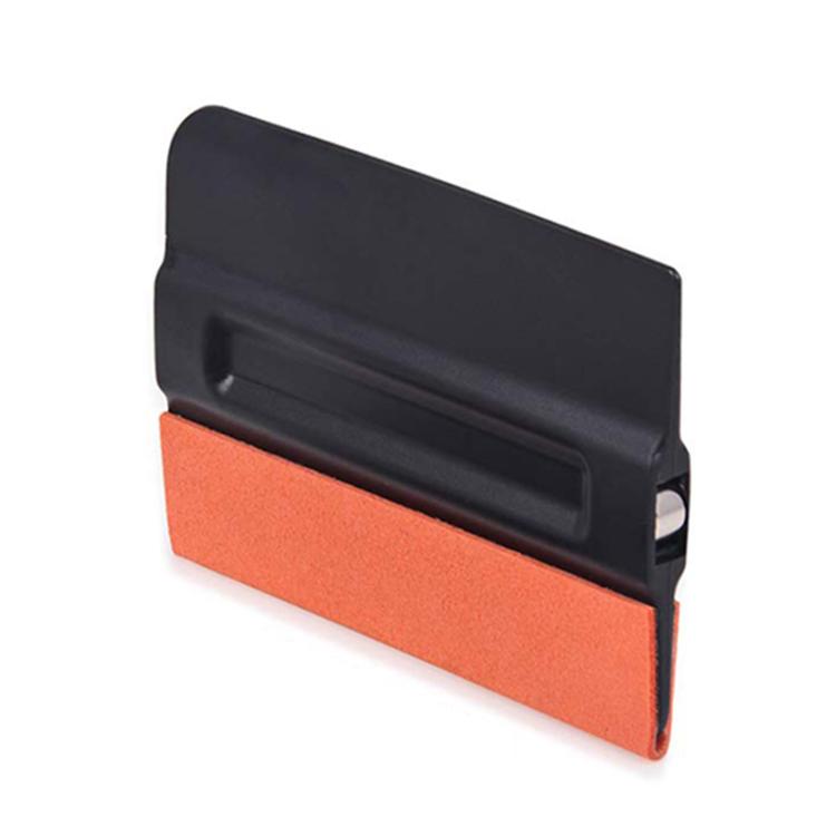 Car Film Scraper Imitation Buckskin Scraper With Magnetic Attraction, Hard ABS, Moderate PP