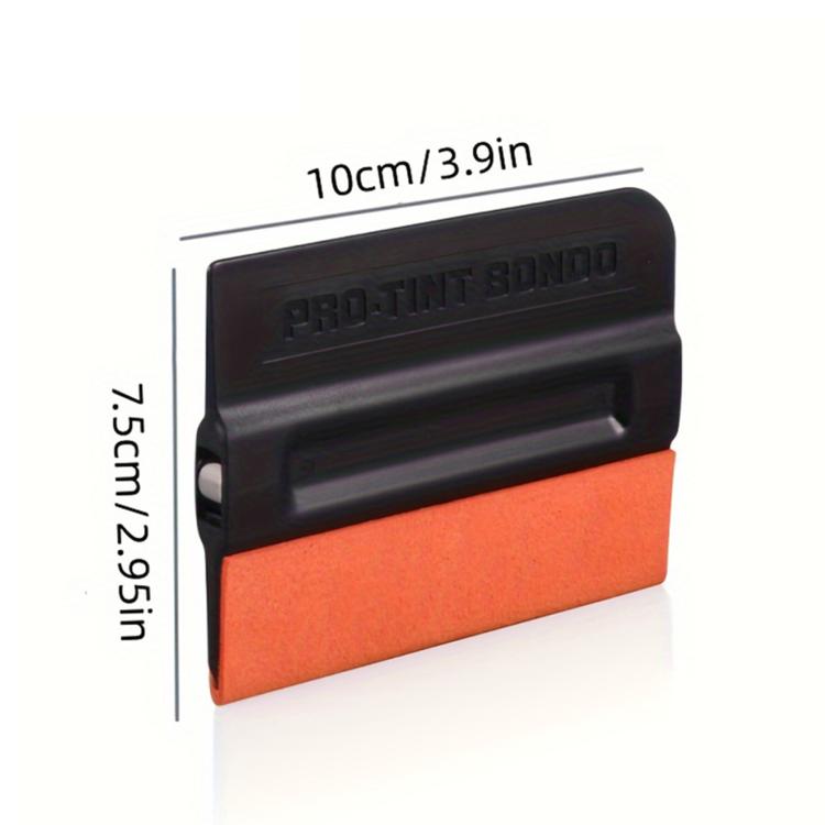 Car Film Scraper Imitation Buckskin Scraper With Magnetic Attraction, Hard ABS, Moderate PP