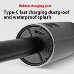 Retractable Camping Lantern Rechargeable Flashlight 25.2-51.8cm Adjustable Height