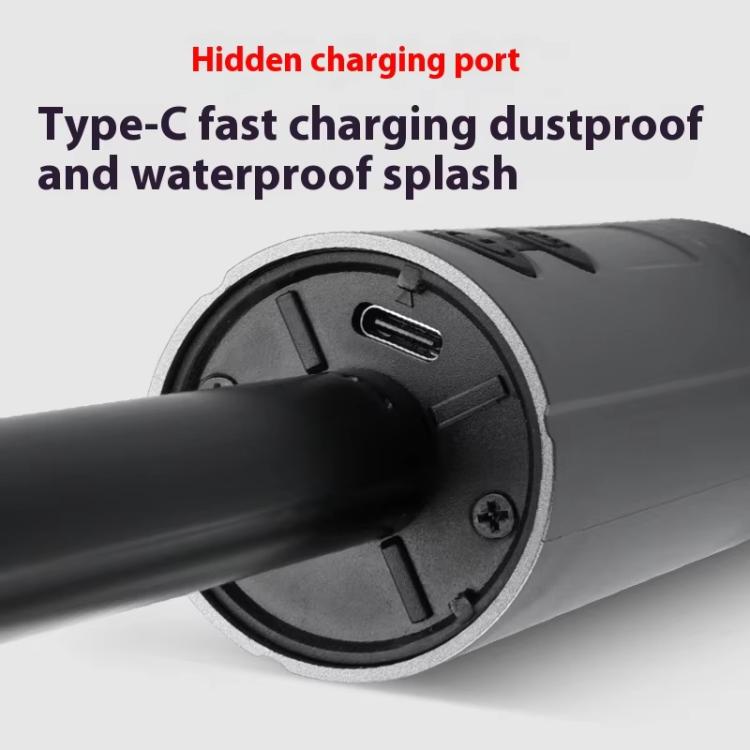 Retractable Camping Lantern Rechargeable Flashlight 25.2-51.8cm Adjustable Height