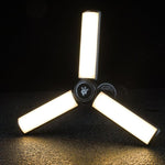 Retractable Camping Lantern Rechargeable Flashlight 25.2-51.8cm Adjustable Height