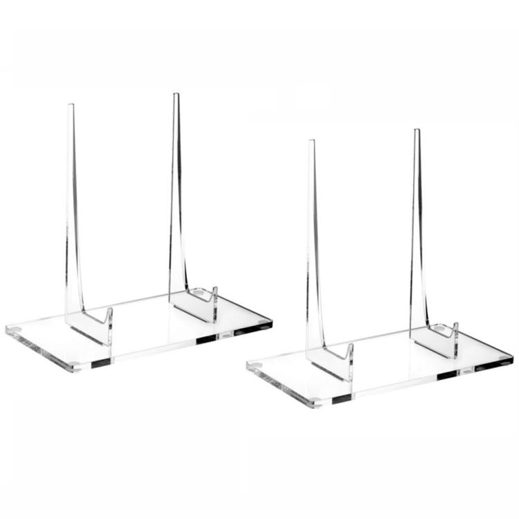 Acrylic Photo Frame Book Picture Plate Stand, 1set, 2sets