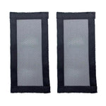 2pcs / Set For Tesla Model 3 Car Seat Under Vent Dust Proof Mesh, 120 x 250mm