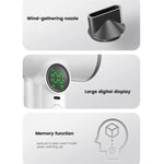 Wireless Hair Dryer With 30,000 RPM High-Speed Motor, 100-Level Adjustable Cool/Warm Air, 15600mAh Long-Lasting Battery