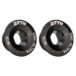 2pcs ZTTO Bicycle Aluminum Alloy Crank Cover Mountain Bike Crank Screws, M18 Black, M18 Red, M18 Blue, M19 Black, M19 Red, M19 Blue, M20 Black, M20 Red, M20 Blue