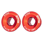 2pcs ZTTO Bicycle Aluminum Alloy Crank Cover Mountain Bike Crank Screws, M18 Black, M18 Red, M18 Blue, M19 Black, M19 Red, M19 Blue, M20 Black, M20 Red, M20 Blue