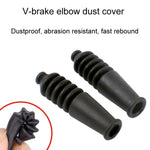 5sets ZTTO Bicycle V Brake Bend Accessories Brake Cable Dust Protective Cover, 4pcs / Set