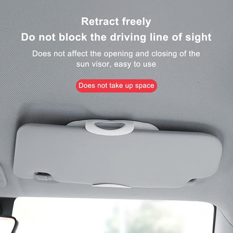Car Passenger Sun Visor LED Light Makeup Mirror