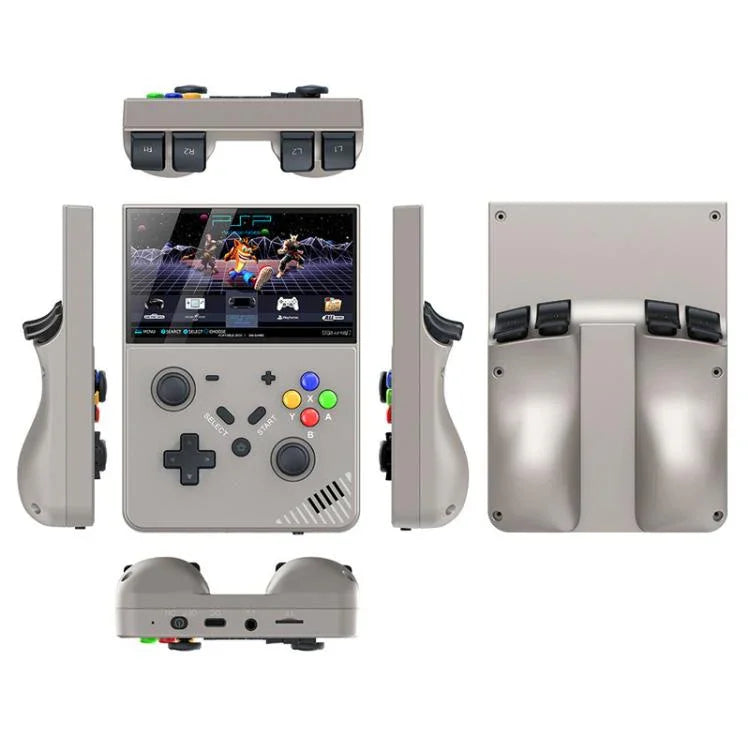 R43 Pro Handheld Game Console 4K HD 4.3-Inch Screen Home Portable Video Game Player, Translucent Black 64G, Gray 64G, Translucent Black 128G, Gray 128G