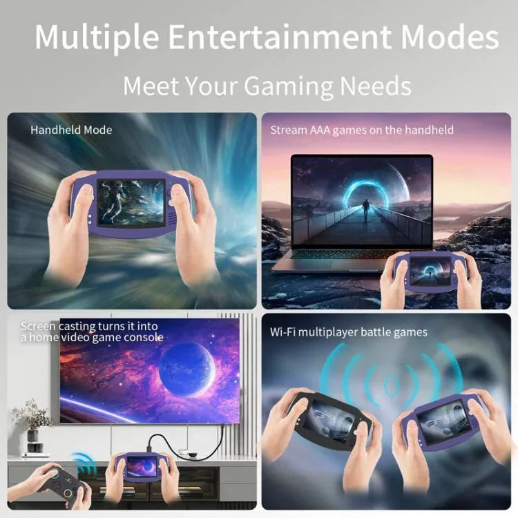ANBERNIC RG 34XX Handheld Game Console Classic Retro Wireless WIFI Video Gaming Player, Standard 32G-Without Game, Standard + 64G, Standard + 128G, Standard + 256G