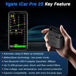 Vgate 3m bps Bluetooth Wireless Wake-up Diagnostic Instrument, Bluetooth 5.3